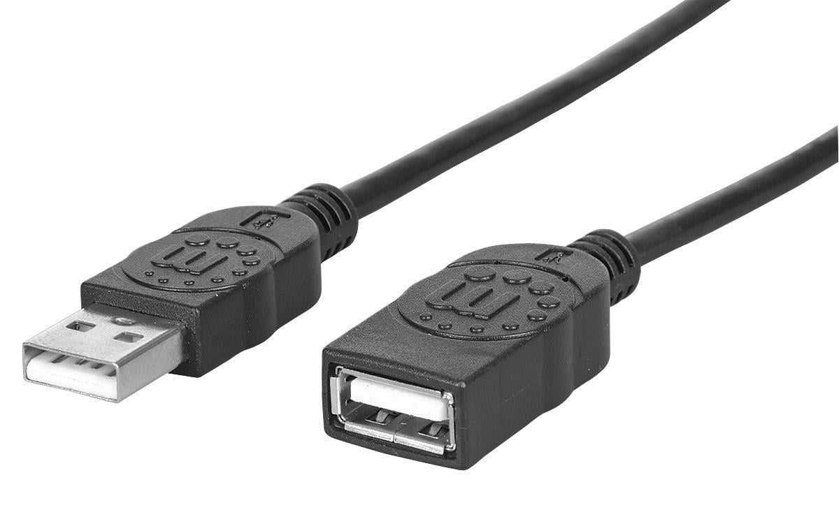 Goobay 68715 Prolunga USB 2.0 Alta Velocità 1.8m - Grigio, Per Dati E Ricarica