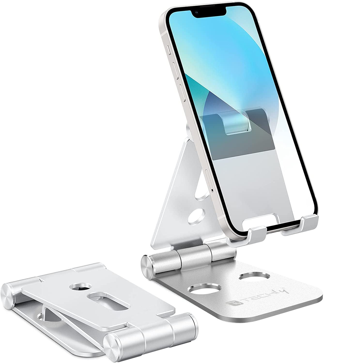 Supporto magnetico per telefono, supporto per telefono pieghevole, supporto magnetico per scrivania, supporto per cellulare, supporto per telefono pieghevole per scrivania, tablet e supporto per
