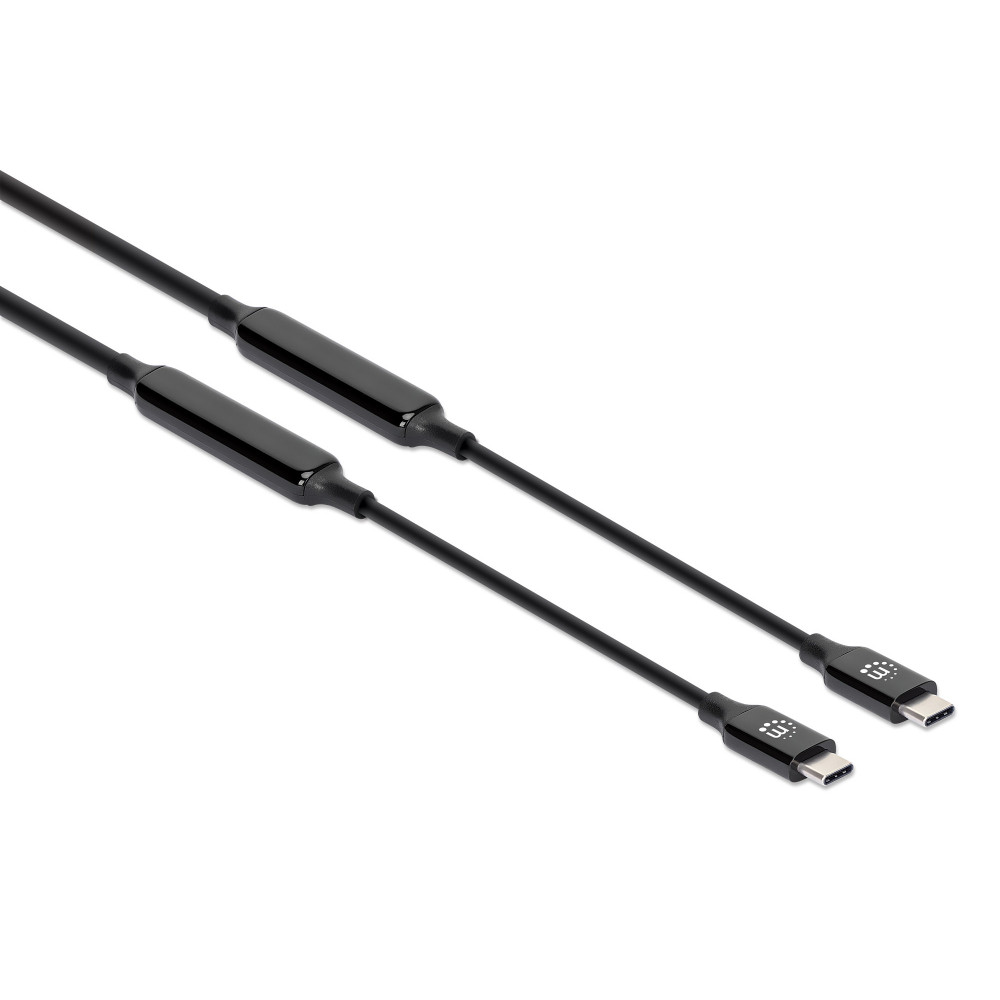 InLine Cavo USB 3.1 Tipo C Maschio A Maschio 0,5m Nero - Adatto Per Hard Disk E Ricarica 3A