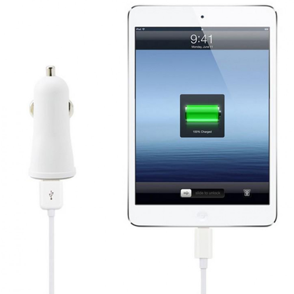 Adattatore caricabatteria per auto Bluetooth 5.3 con porta di ricarica rapida QC 3.0 e due porte