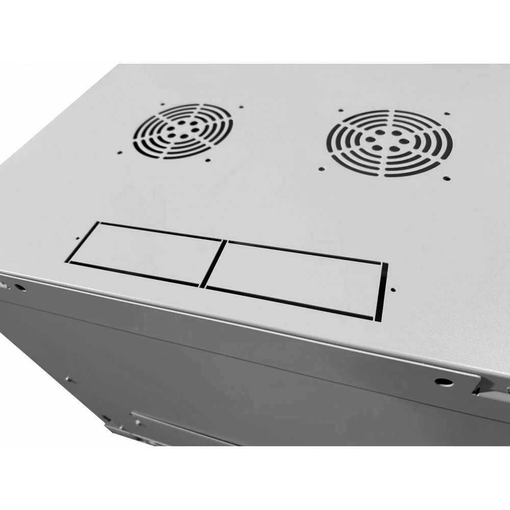 ARMADIO RACK 19 A MURO 9U 19 (L) 542 mm (P) 400 mm COLORE GRIGIO DISASSEMBLATO - S.PE.GI