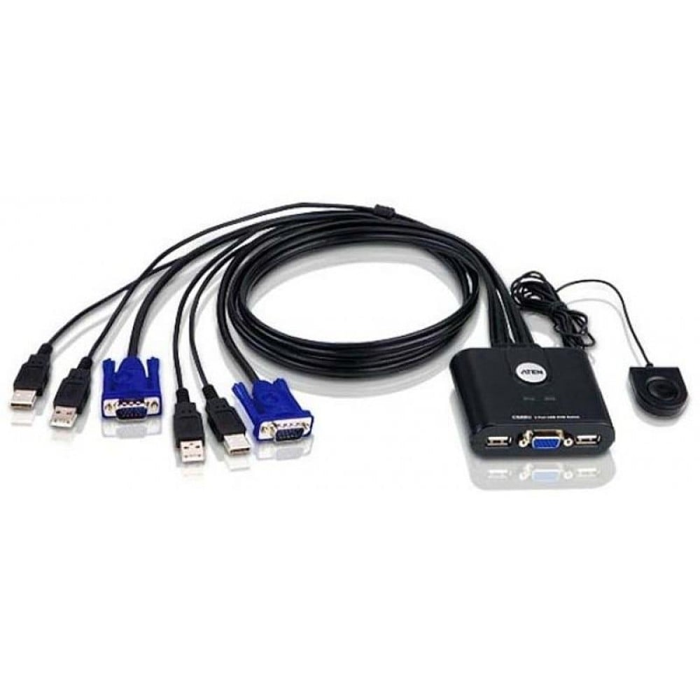 Switch KVM USB VGA a 2 porte, CS22U - ATEN - IDATA CS-22U-1