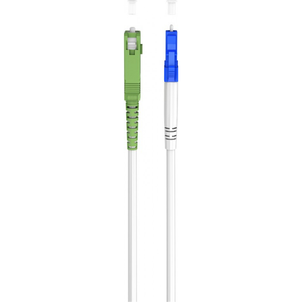 Cavo Fibra Ottica OM2 0,2m LC-LC Duplex 50/125 - Arancione, Corning, Plug And Play Per Reti Ethernet
