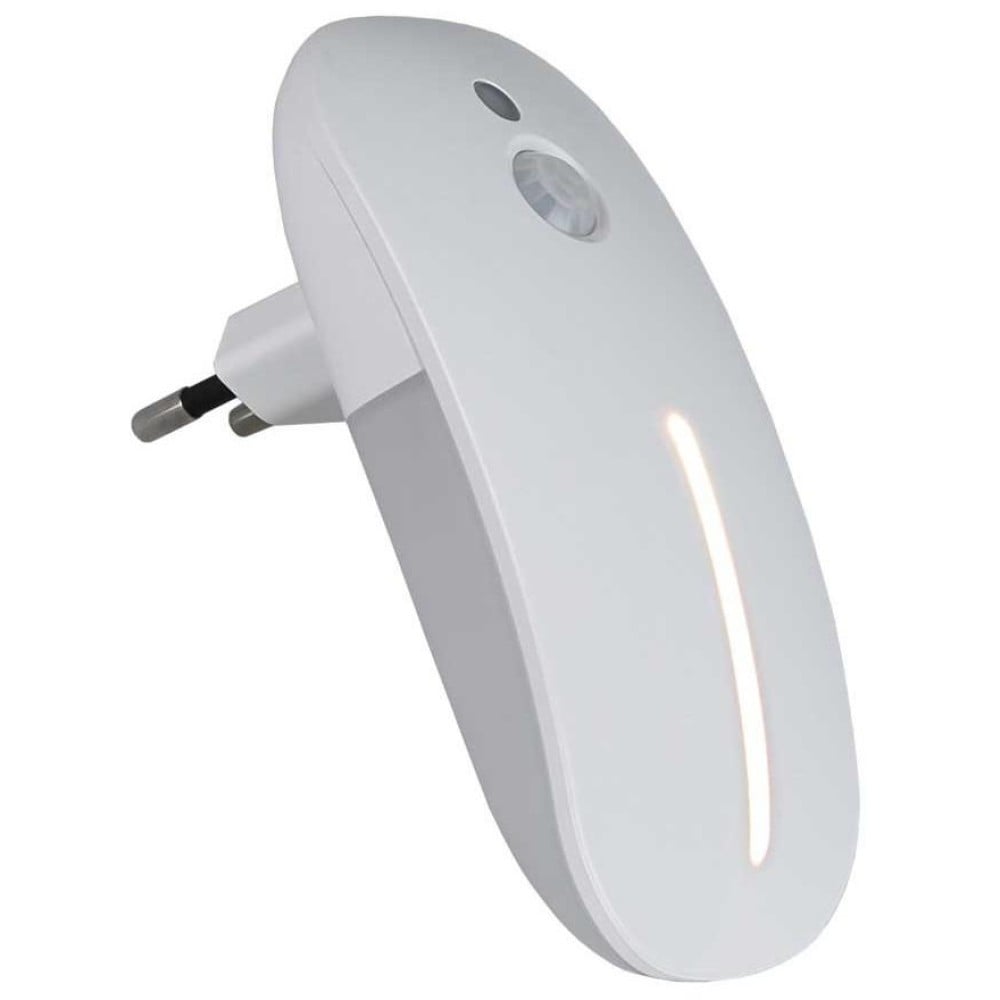 Vendita online Luce notturna LED con sensore crepuscolare e testa rotante