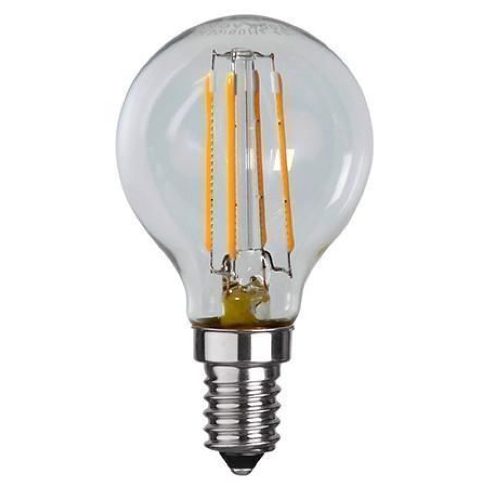 Lampada LED E14 Bianco Caldo 4W Filamento Classe A+ - STAR TRADING - I-LED-E14-30WF-1