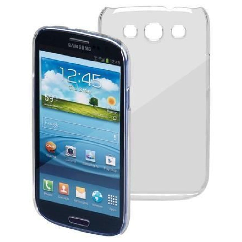 Back Cover Rigida per Samsung Galaxy S3 Trasparente - GOOBAY - I-SAM-COVER-BCTR