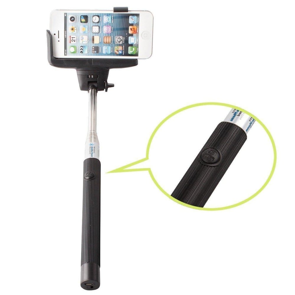 Monopiede Telescopico Bluetooth SelfieStick per Smartphone/Fotocamera - OEM - I-TRIPOD-SELFIE-BT
