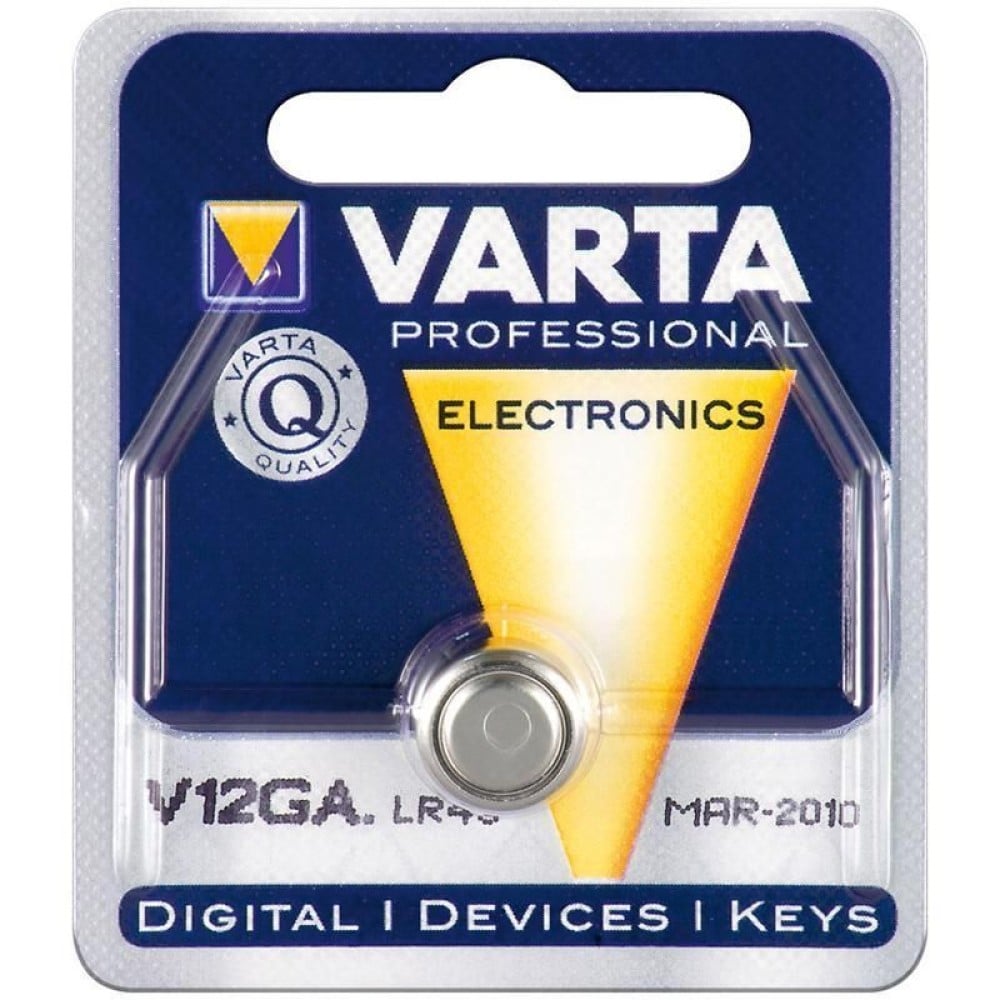 Batteria a bottone Litio LR43 (blister 1 pz) - VARTA - IBT-KVT43
