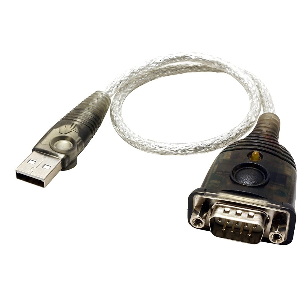 Convertitore Adattatore da USB a Seriale RS-232 con LED 33 cm, UC232A-AT - ATEN - IDATA UC232A-1