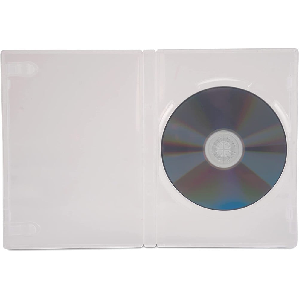 Custodia per DVD/CD BOX Trasparente - MANHATTAN - ICA-DVD-CLEAR-1