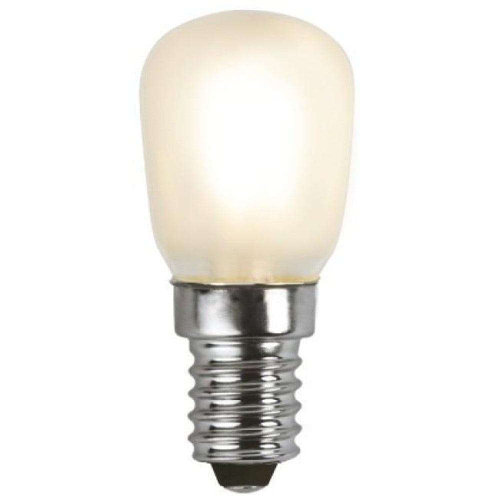 Lampada LED E14 Smerigliata Bianco Caldo 1,3W Filamento Classe A++ - STAR TRADING - I-LED-E14-10WFF-1