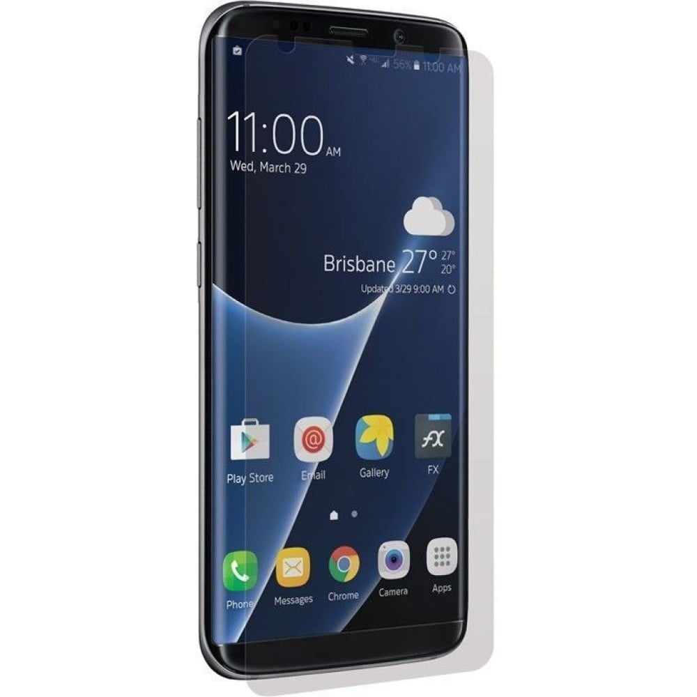 Vetro Protettivo CurvedGlass Nero per Samsung Galaxy S8 Plus - 3SIXT - I-SAM3S-GLASS-G8PBK-1