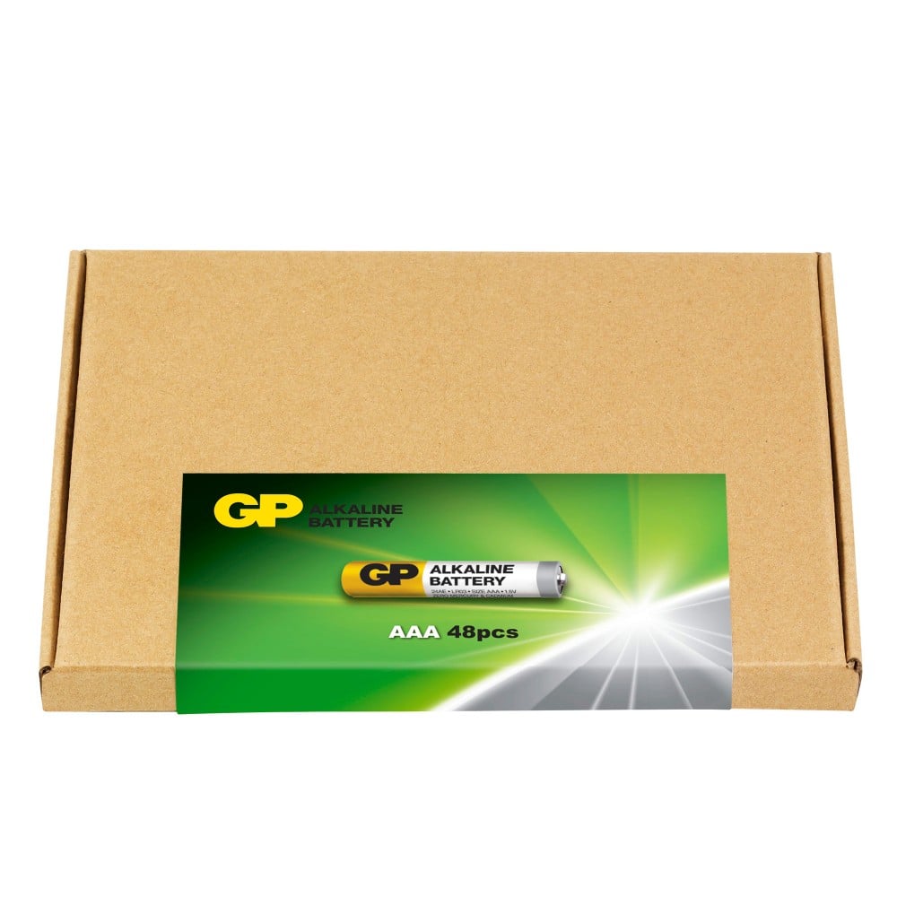 Confezione risparmio 48 Batterie AAA Mini Stilo LR3 GP - GP BATTERIES - IC-GP151236-1