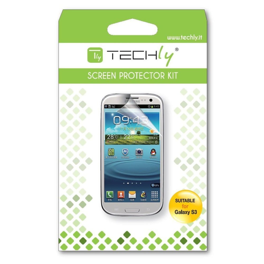 Pellicola protettiva per display Samsung Galaxy S3 Ultra clear - TECHLY - ICA-DCP 117