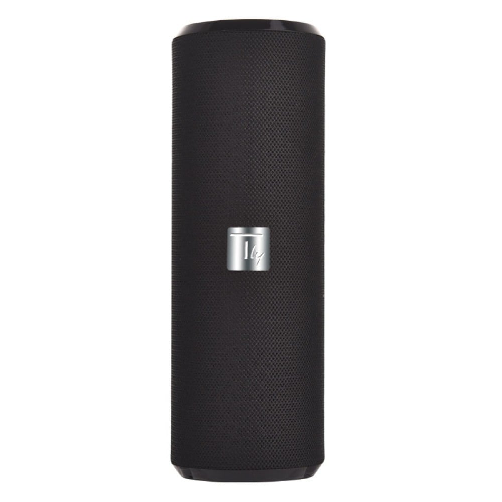 Speaker Portatile Bluetooth Tube Radio FM MicroSD USB 10W Nero - TECHLY - ICASBL21BKT-1