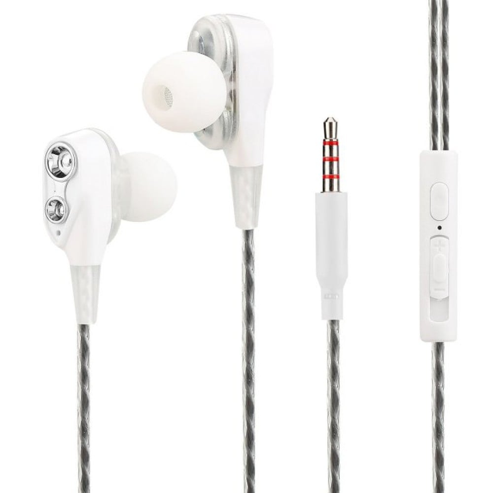 Auricolari Stereo In Ear Duett con Microfono e Telecomando Bianco - FONTASTIC - ICFT-255151-1