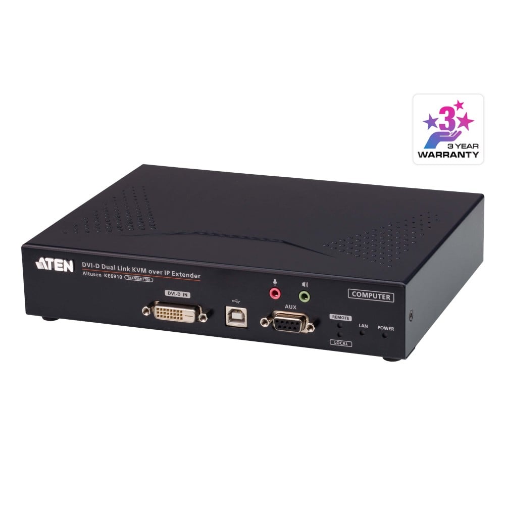 Trasmettitore KVM over IP 2K DVI-D Dual Link, KE6910T - ATEN - IDATA KE-6910T-1