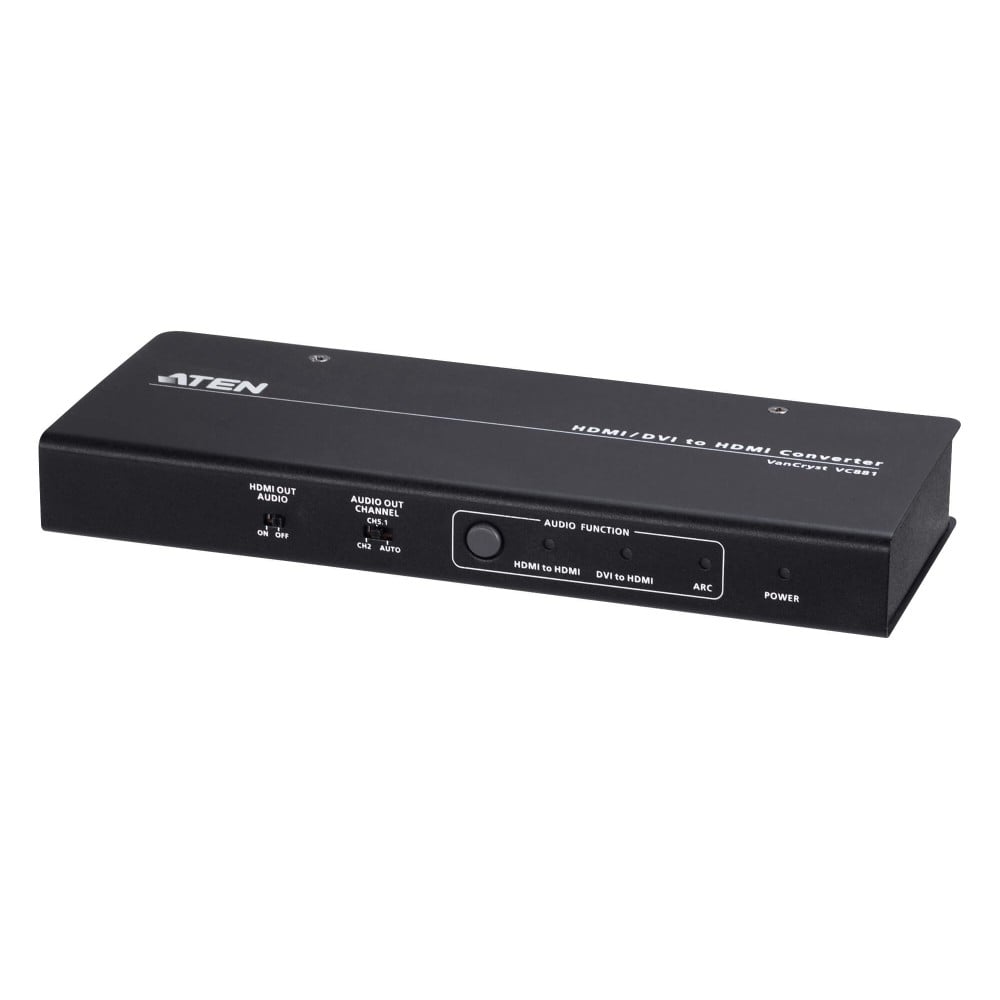Convertitore da 4K HDMI/DVI a HDMI con Disassemblatore Audio, VC881 - ATEN - IDATA VC-881-1