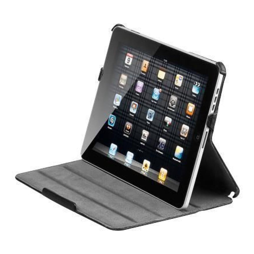 Custodia stand iPad1 in carbonio - GOOBAY - I-PAD-CARB