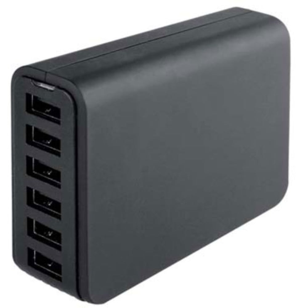 Carica Batterie da Tavolo 6 USB 12A Smartphone Tablet in Blister - FONTASTIC - IPW-USB-6PF-1