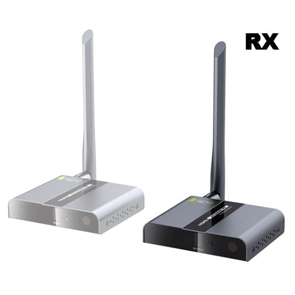 Matrix Extender Wireless HDMI 50m RX - TECHLY NP - IDATA HDMI-WL88MR-1