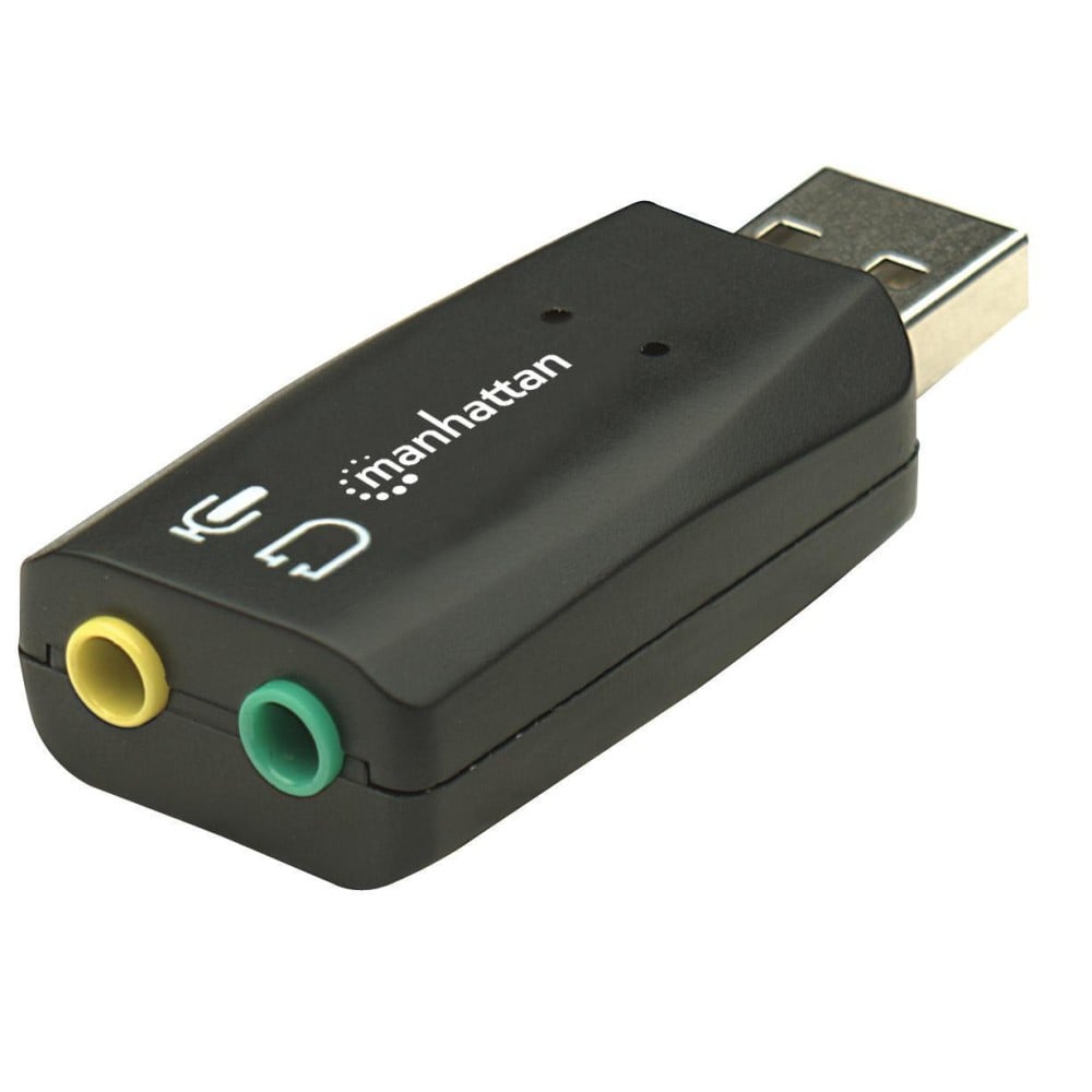 Scheda audio USB suono 3D - MANHATTAN - IUSB-DAC-879-1