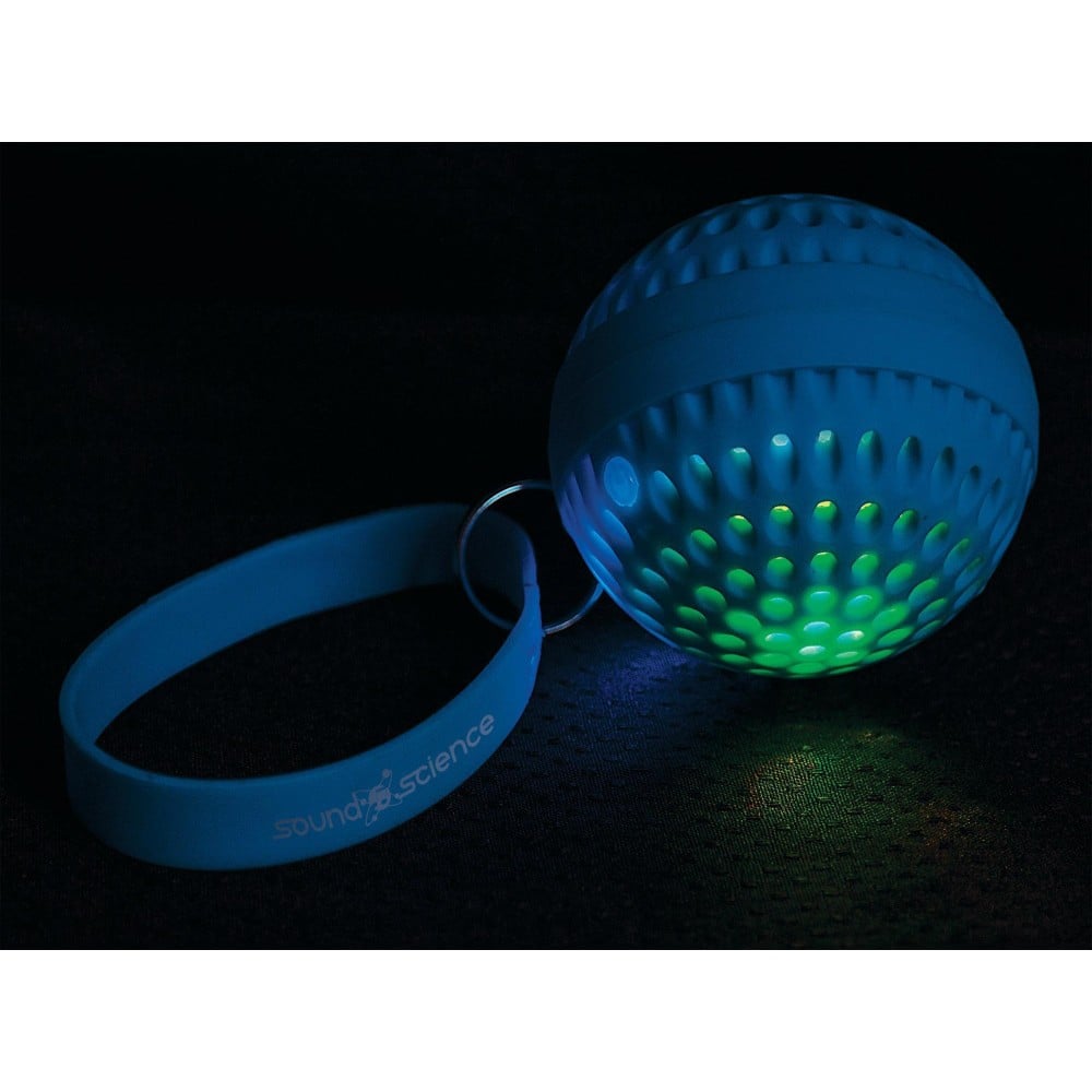 Speaker Portatile Bluetooth Wireless Luminoso Atom Blu - MANHATTAN - ICC SS-ATOMB-1