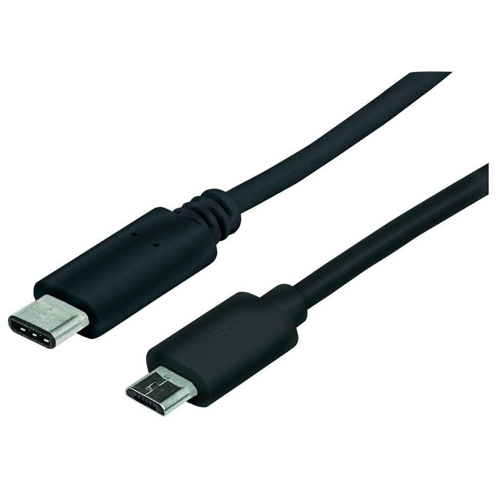 Cavo HighSpeed USB-C™ Maschio / USB2.0 MicroB Maschio 1m Nero - MANHATTAN - ICOC MUSB31-CMBM10-1