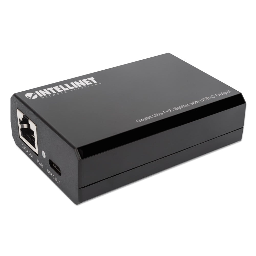 Splitter Gigabit Ultra PoE con uscita USB-C™ - INTELLINET - I-SWHUB POE-USBC-1