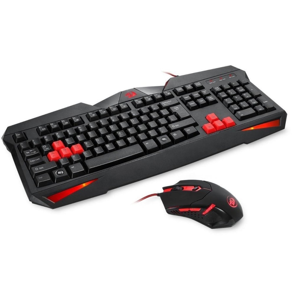 Kit Gaming Tastiera Vajra + Mouse Centrophorus USB Nero - RED DRAGON - ICTG0101-1