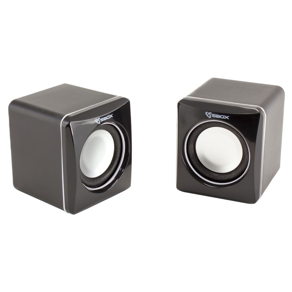 Speakers USB SP-02 Nero - SBOX - ICSB-SP02-1