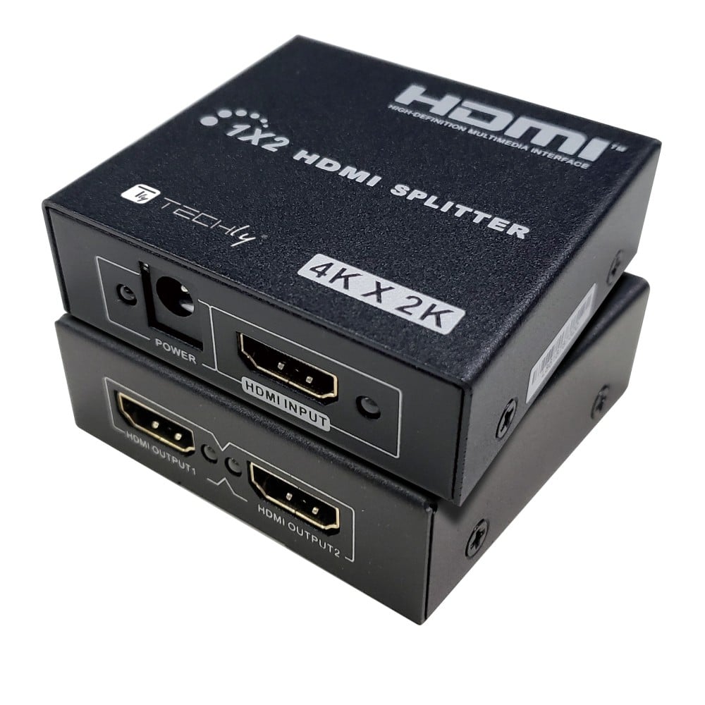 Splitter HDMI 4K UHD 3D a 2 vie - TECHLY - IDATA HDMI-4K230-1
