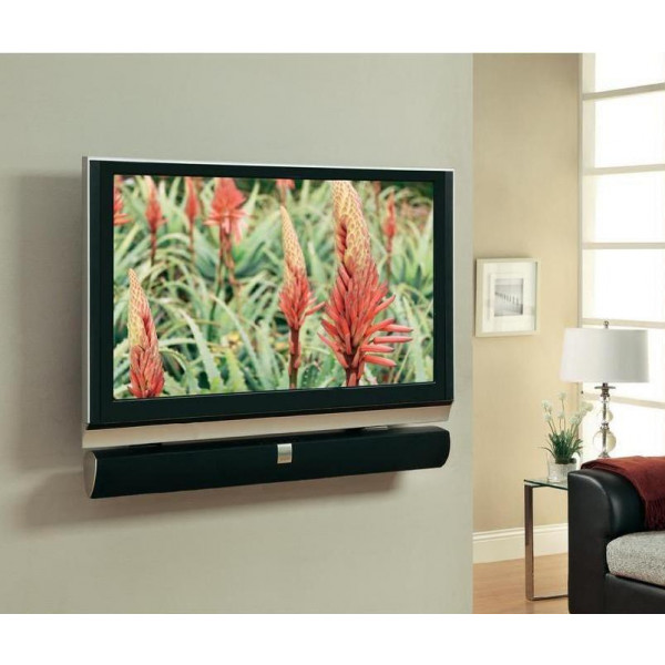 Hama Supporto Per Soundbar Per TV | Fissaggio A Parete O Diretto Su TV Con Viti VESA