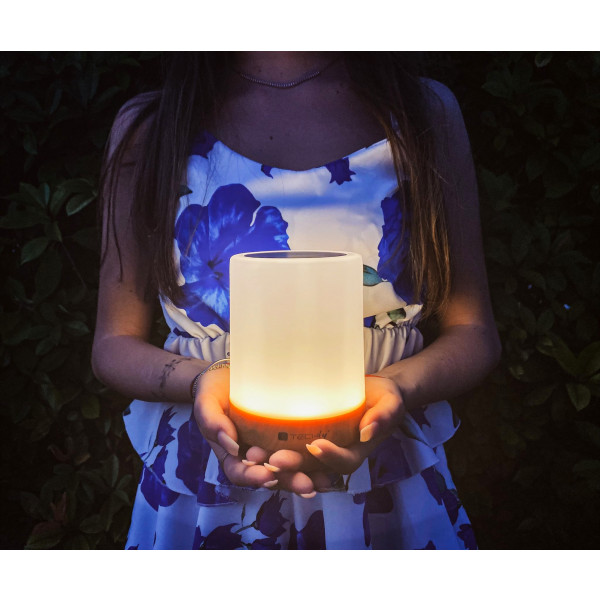 Lampada mini tipo C LED RGB con luminosà ambientale regolabile in 8 colori intercambiabili  7
