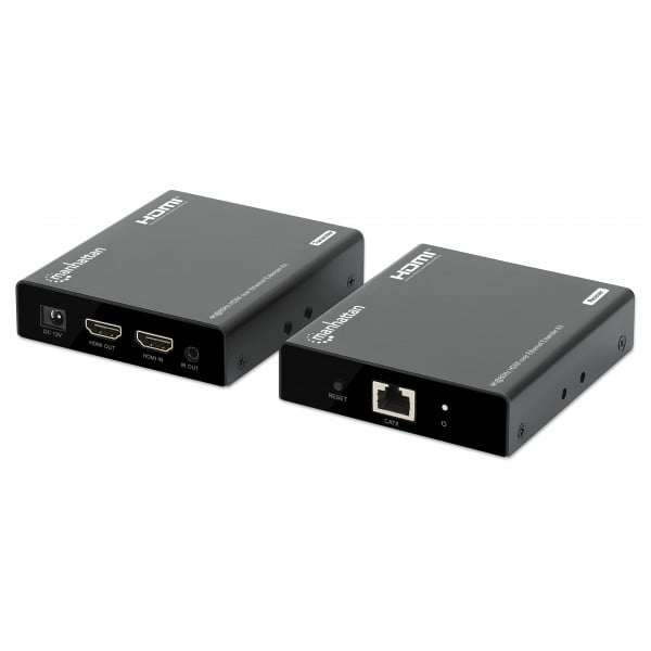 HDMI Extender Con Trasmettitore E Ricevitore - Trasmissione Fino A 60m Via Cavo LAN (1080P, 3D, EDID) - 2