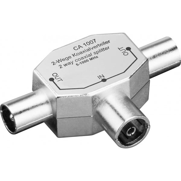 10 Accoppiatori Antenna TV Femmina/Femmina Tipo 9,52 Mm - Adaptout Francese Per Cavo Coassiale - 3