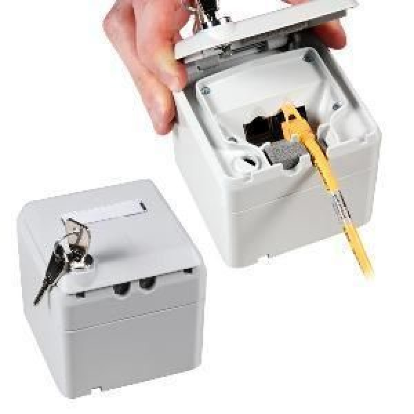 Hb-digital Scatola Di Giunzione LAN, A 3 Porte, Per Moduli Keystone, In