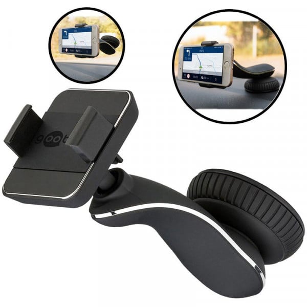Supporto Telefono Universale Per Auto - Set 3 In 1 (Ventosa, Aria, Cruscotto) - Rotazione 360° Per IPhone E Samsung
