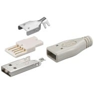 Connettore USB a saldare A Maschio - MANHATTAN - IADAP USB-025