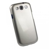 Backcover rigida lucida Samsung Galaxy S3 Grigia - OEM - I-SAM-PLAIN-SI