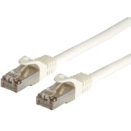 Cavo di Rete Patch in Rame Cat. 6A SFTP LSZH 0,25 m Bianco - TECHLY PROFESSIONAL - ICOC LS6A-0025-WHT
