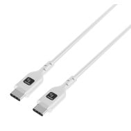 Cavo USB-C™ M/M E-Mark USB 2.0 240W PD 2m Bianco - TECHLY - ICOC MU2AC-240W2W