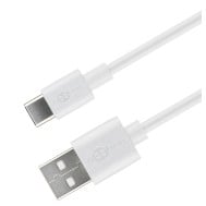 Cavo USB A Maschio 2.0 / USB-C Maschio 3m Bianco - GOOBAY - ICOC MUSB20-CMAM30W