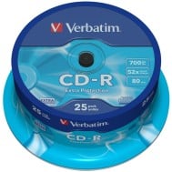 Campana 25 CD-R Extra Protection 700MB - VERBATIM - ICA-CD-C25