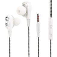 Auricolari Stereo In Ear Duett con Microfono e Telecomando Bianco - FONTASTIC - ICFT-255151