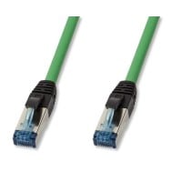 Cavo Patch Cat.6A S/FTP PUR IP20 0,5m Verde - LOGILINK - ICOC PUR6-005G