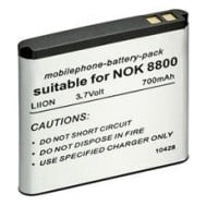 Batteria compatibile (BL-5X) per Nokia 8800/8801 .... - OEM - IBT-CNK12