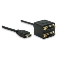 Cavo sdoppiatore HDMI/DVI - MANHATTAN - ICOC DVI-857
