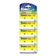 Batterie a bottone Alcalina LR58 LR721 362 AG11 (set 10 pz) - KONNOC BATTERIES - IBT-KLR58