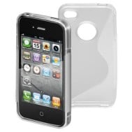 Custodia Plastica morbida e silicone per iPhone 4G - GOOBAY - I-PHONE-TPU-ST
